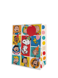 Hallmark Snoopy Characters Gift Bag, Multi