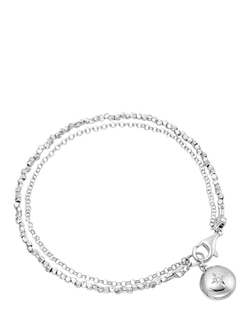 Astley Clarke Locket Bracelet, Silver
