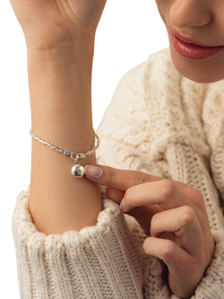 Astley Clarke Locket Bracelet - view 2, Silver