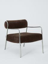 John Lewis Hoxton Armchair, Chocolate Chenille
