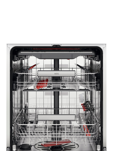 AEG FFB76727PM Freestanding Dishwasher, Stainless Steel - view 2, Stainless Steel