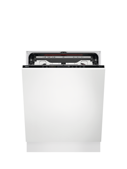 AEG FSE77738P Fully Integrated Dishwasher, White, White