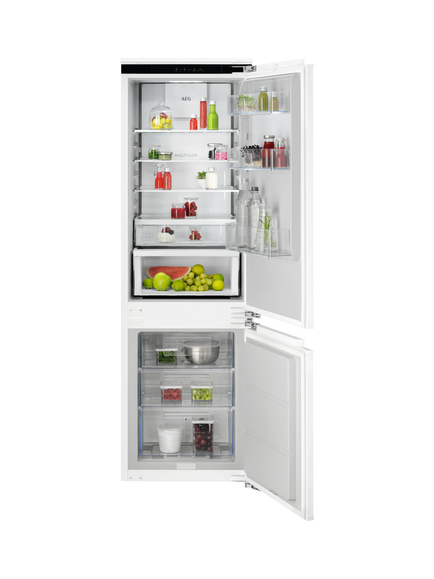 AEG TC6MS18FDF Integrated 70/30 Fridge Freezer, White, White
