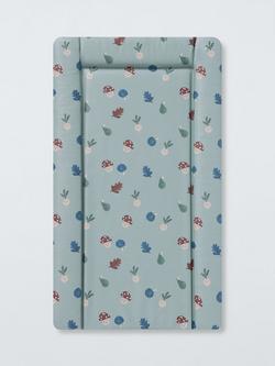 John Lewis Mushroom Baby Changing Mat, Green, Green