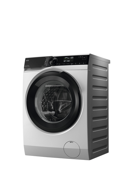 AEG LFSR74944UD Freestanding Washing Machine, 9kg, 1400rpm Spin, White - view 2, White