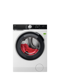 AEG 9000 LFSR95146WS Freestanding Washing Machine, 10kg Load, 1400rpm Spin, White, White