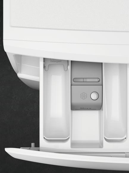 AEG 7000 LWR7314L4B Freestanding Washer Dryer, 11kg/7kg, 1400rpm Spin, White - view 2, White