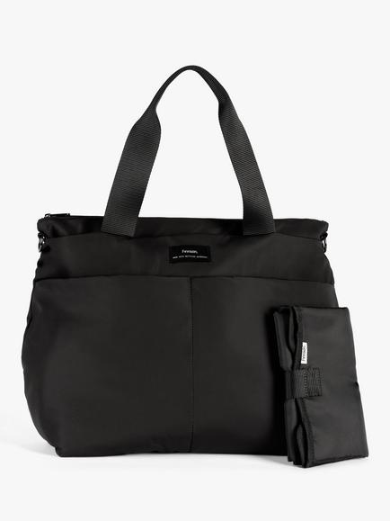 Finnsøn Sigrid Tote Changing Bag, Black, Black