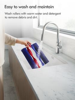 Dyson Dual Microfibre Rollers, Pack of 2 - view 2, Blue