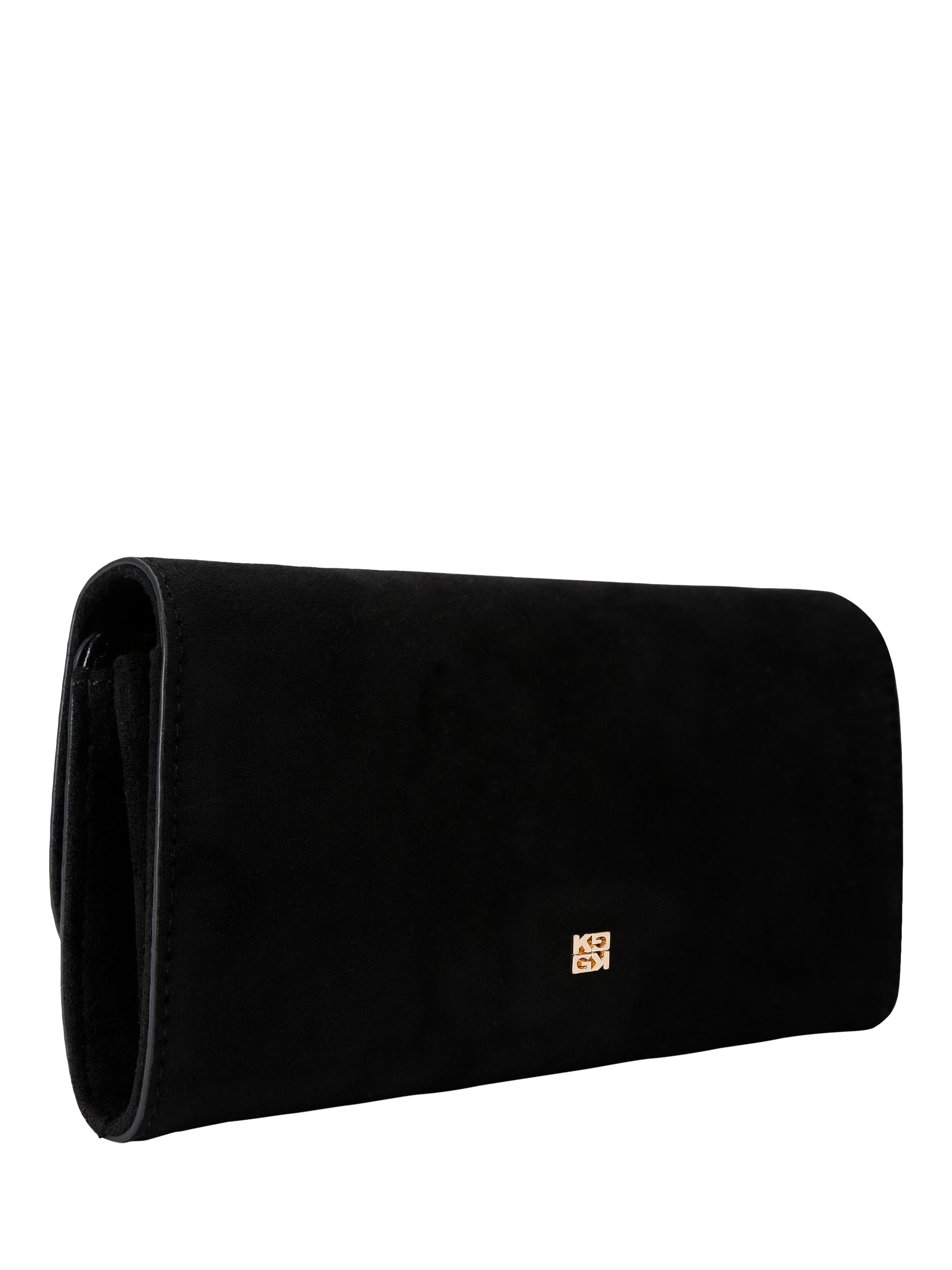Product image 5 of 6, which shows KG Kurt Geiger Blake Clutch Bag, Black