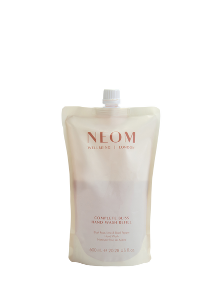 NEOM Wellbeing London Complete Bliss Hand Wash Refill, 600ml, 
