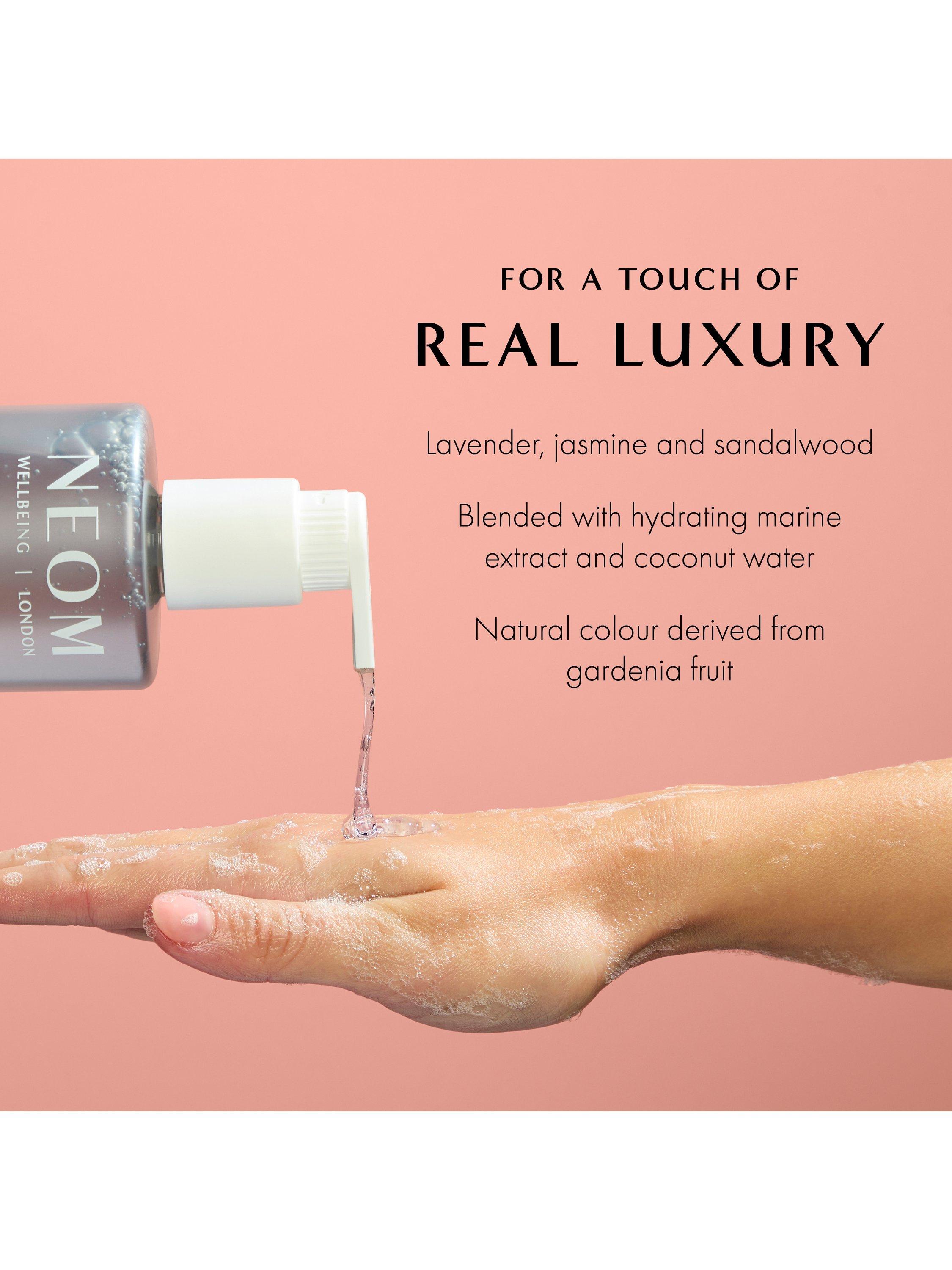 Product image 2 of 6, which shows NEOM Wellbeing London Real Luxury Hand Wash Refill, 600ml