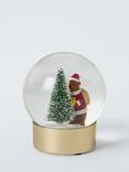 John Lewis x Sara Miller London Santa Bear Snowglobe