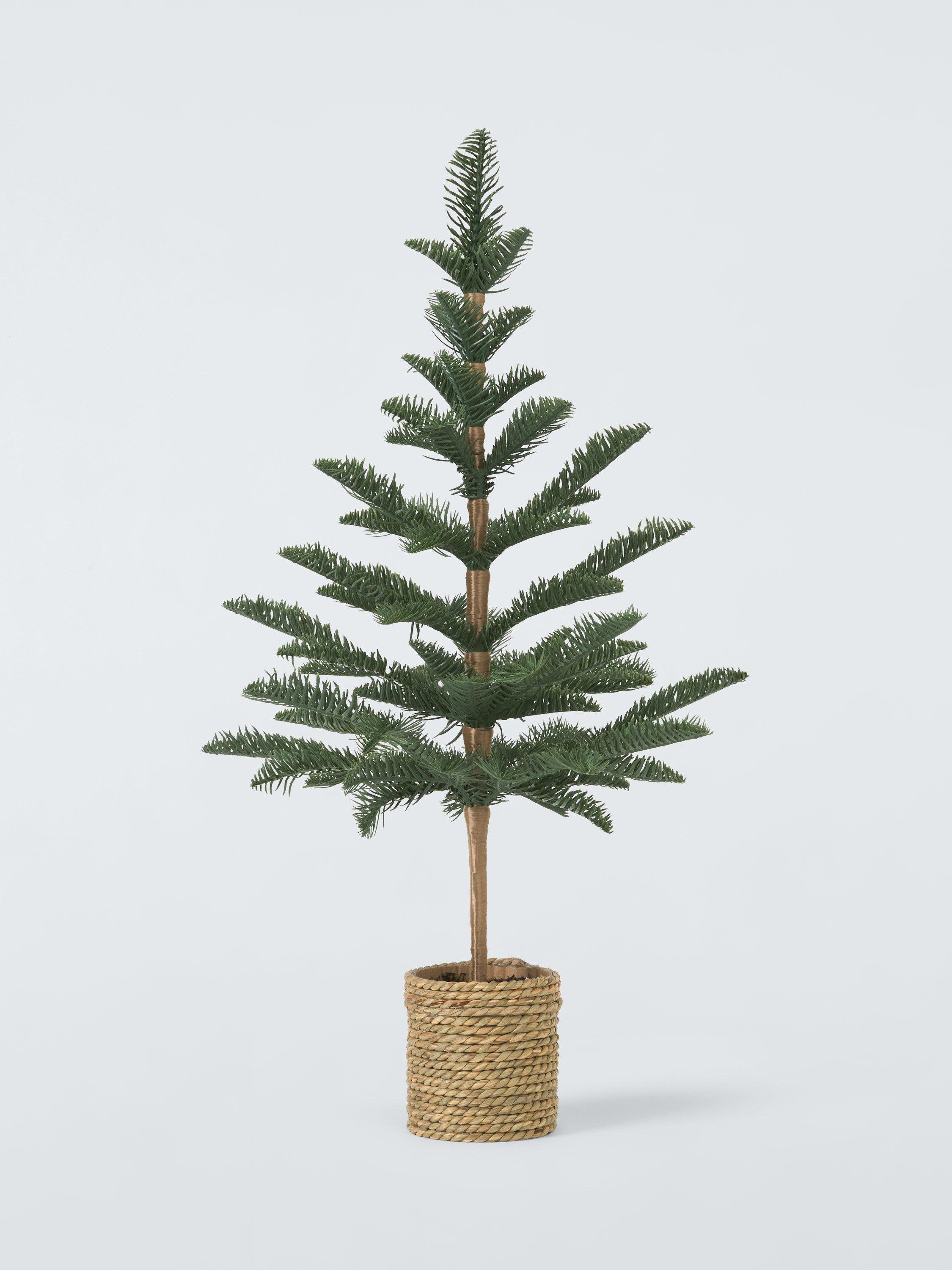 John Lewis Mini Basket Table Tree, H60cm