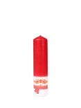 Talking Tables Fun Santa Advent Pillar Candle, H20cm