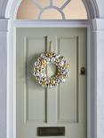 John Lewis Bauble Wreath, Gold/Silver, Dia.40cm