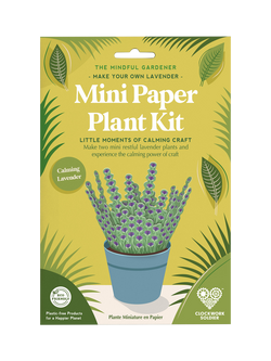 Clockwork Soldier Mini Paper Plant Kit - view 2, Green