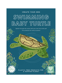 Clockwork Soldier Swimming Baby Turtle Kit - view 2, Blue