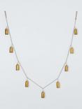 John Lewis Brass Bell Garland, L180cm