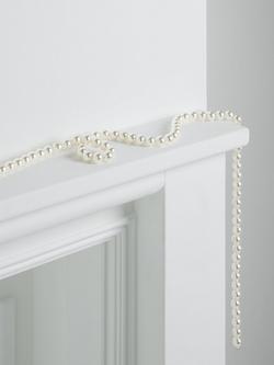 John Lewis String of Pearls Garland, L180cm - view 2, Pearl