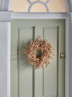 John Lewis Gold Berry Wreath, Dia.45cm - view 2, Gold