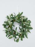 John Lewis Petite Mistletoe Wreath, Dia.30cm