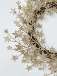 John Lewis Shooting Star Wreath, Dia.51cm