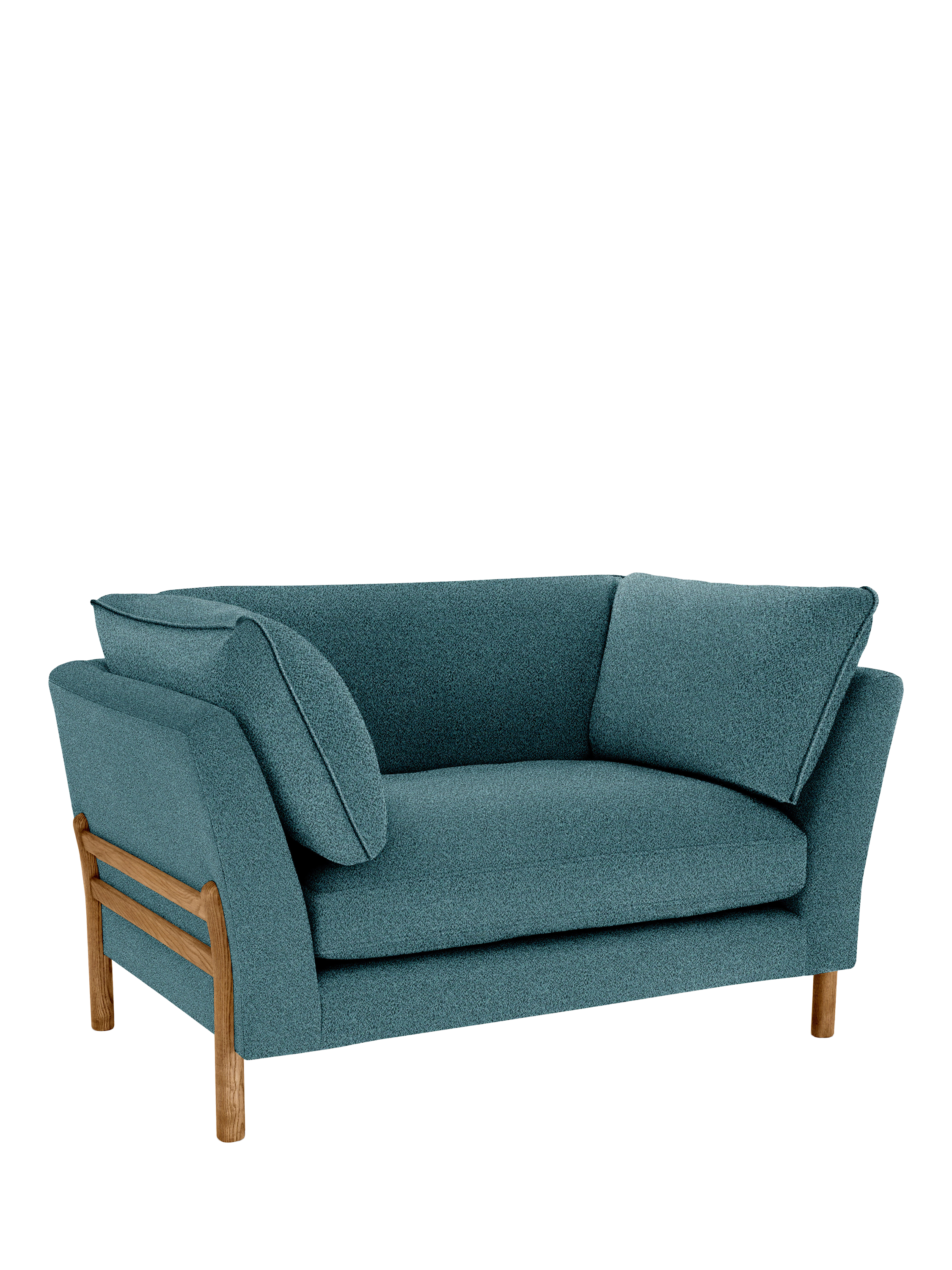 Ellesborough Range, ercol for John Lewis Ellesborough Snuggler, Boucle Airforce