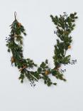 John Lewis Blueberry & Cinnamon Garland, L183cm