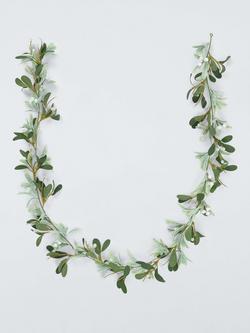 John Lewis Mistletoe Garland, L180cm, Green