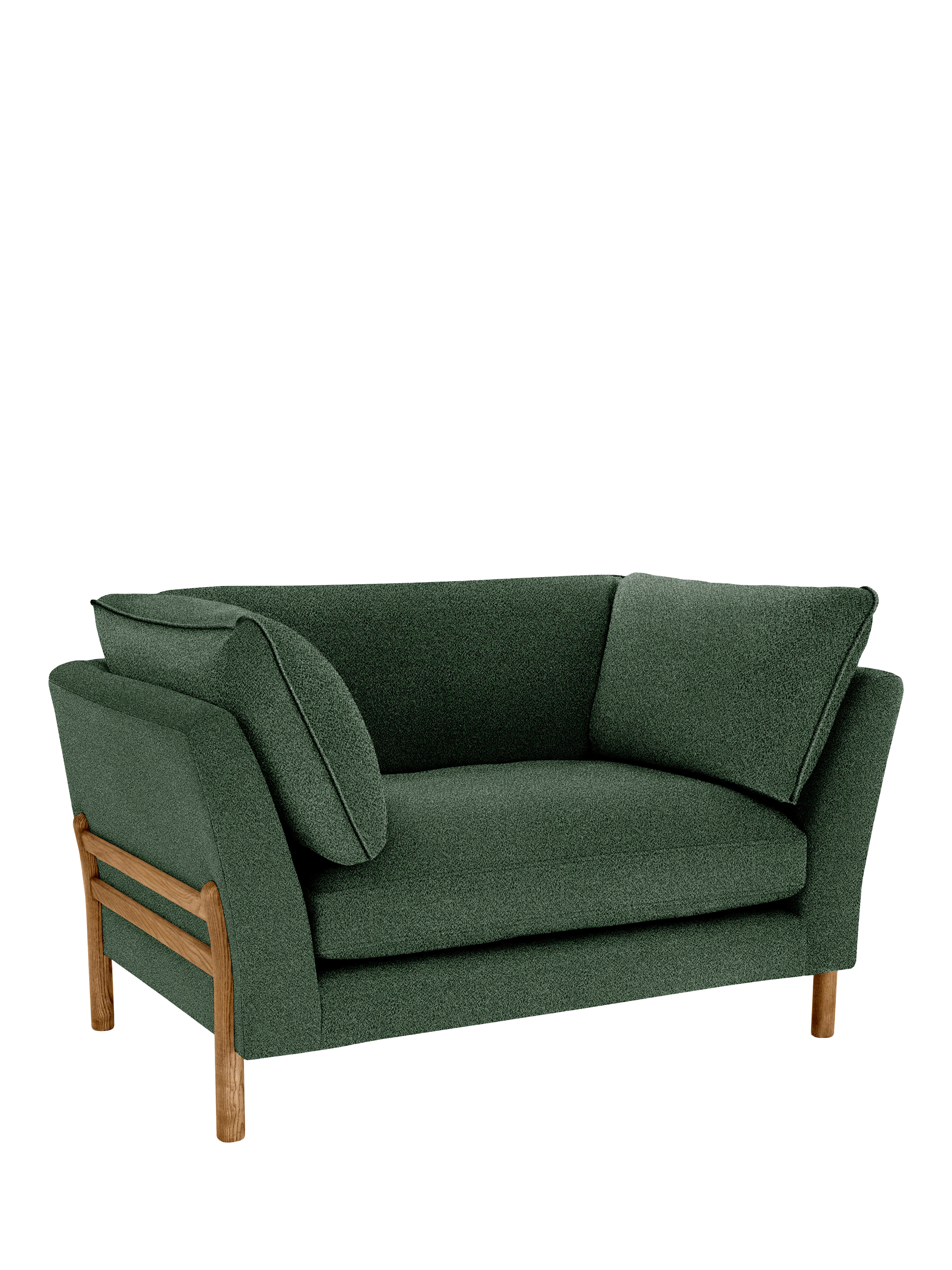 Ellesborough Range, ercol for John Lewis Ellesborough Snuggler, Boucle Fern