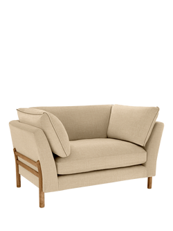 ercol for John Lewis Ellesborough Snuggler, Soft Chenille Malt