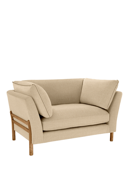 ercol for John Lewis Ellesborough Snuggler, Soft Chenille Malt