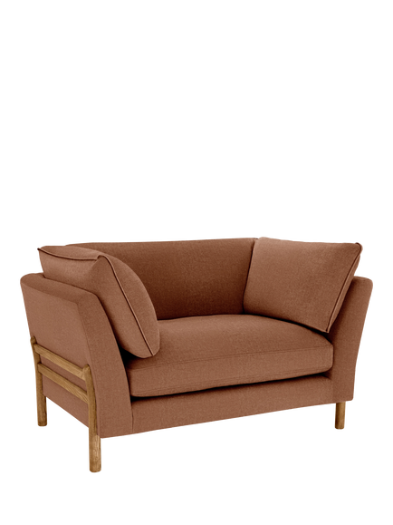 ercol for John Lewis Ellesborough Snuggler - view 2, Recycled Tuscan