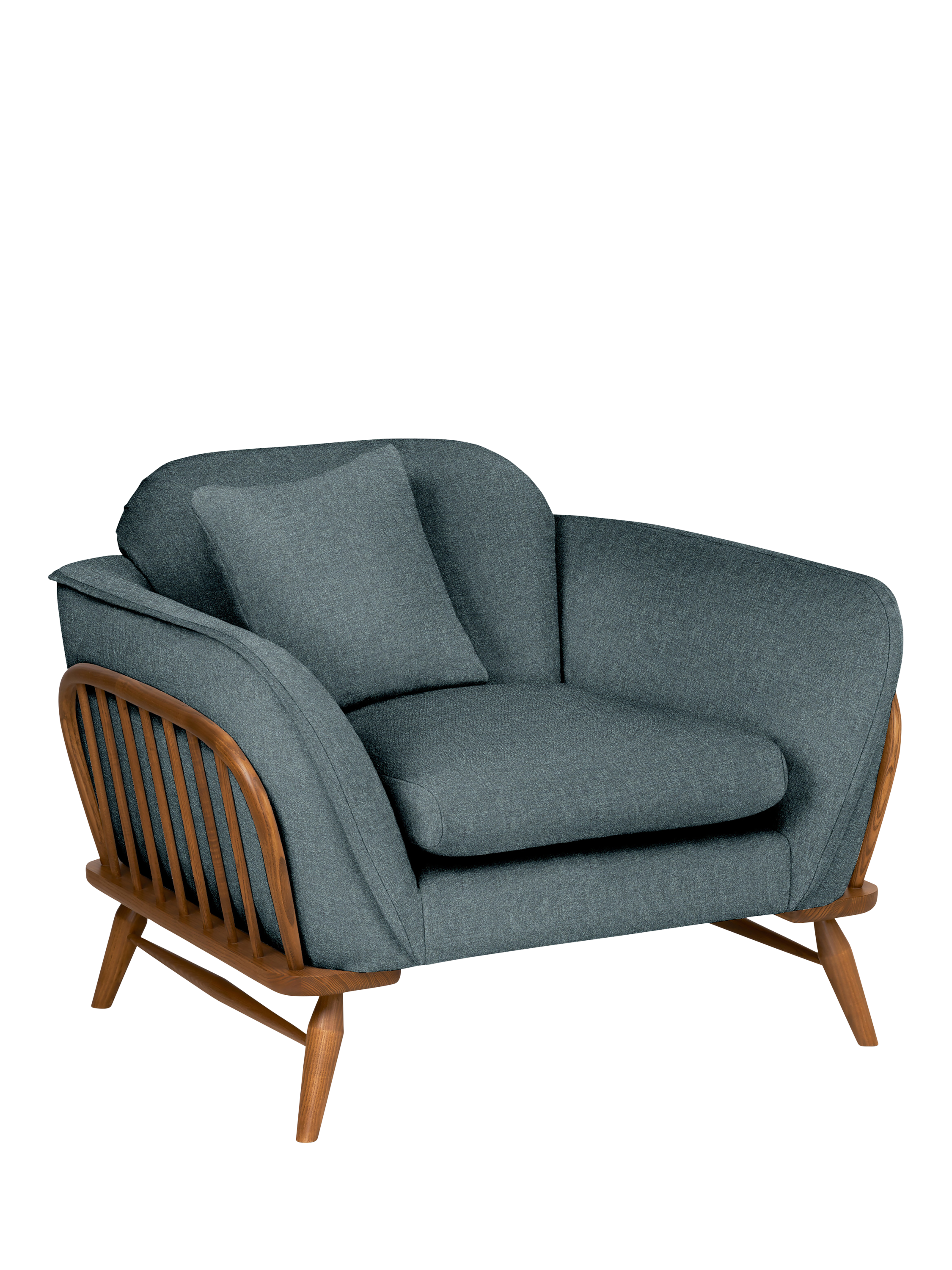 Hexton Range, ercol for John Lewis Hexton Armchair, Recycled Atlantic