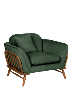 ercol for John Lewis Hexton Armchair, Boucle Fern