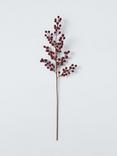 John Lewis Berry Spray, Dark Red