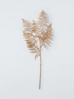 John Lewis Fern Spray, Gold, Gold