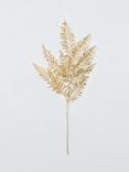 John Lewis Tiny Leaves Stem, Gold