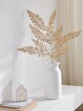 John Lewis Tiny Leaves Stem, Gold