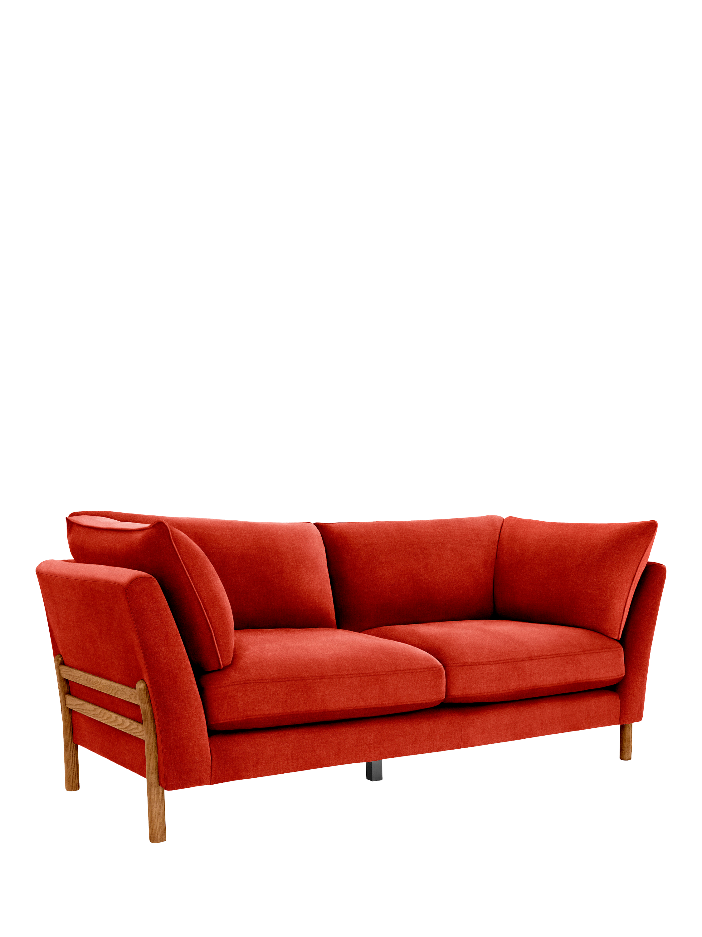 Ellesborough Range, ercol for John Lewis Ellesborough Large 3 Seater Sofa, Soft Chenille Harissa