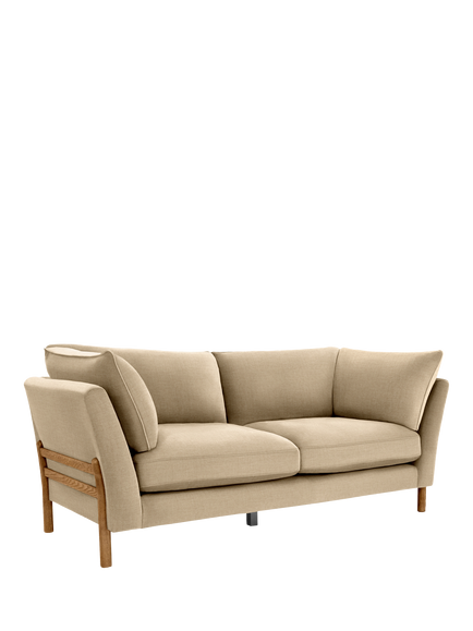 ercol for John Lewis Ellesborough Large 3 Seater Sofa, Soft Chenille Malt
