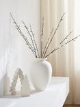 John Lewis Pussy Willow Spray, White