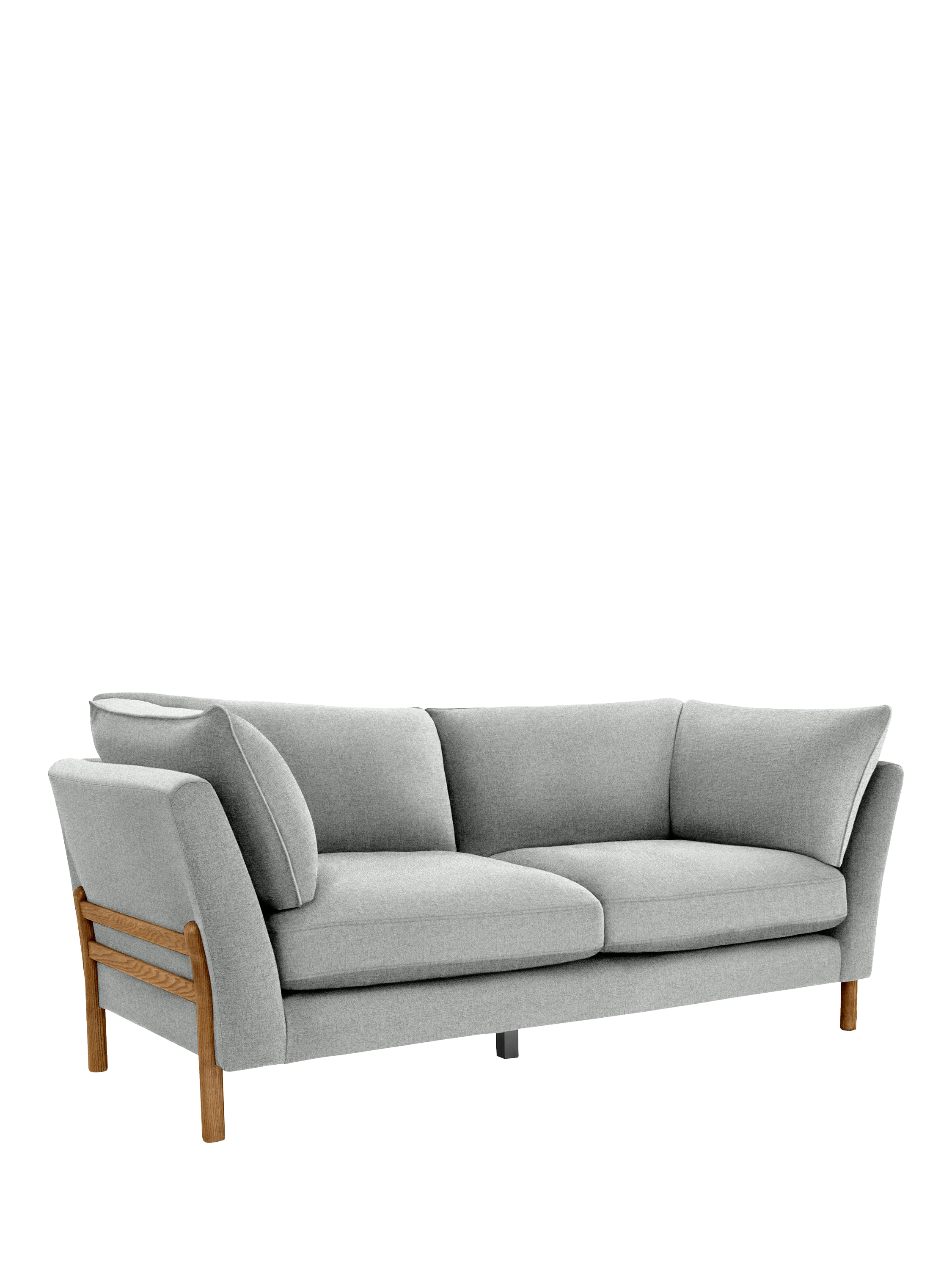Ellesborough Range, ercol for John Lewis Ellesborough Large 3 Seater Sofa, Recycled Fabric Pumice