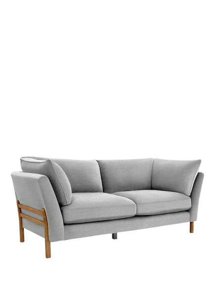 ercol for John Lewis Ellesborough Large 3 Seater Sofa, Recycled Fabric Pumice
