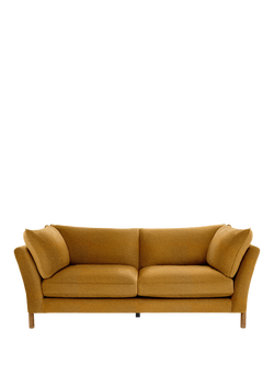 ercol for John Lewis Ellesborough Large 3 Seater Sofa - view 2, Boucle Spice