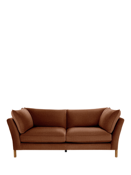 ercol for John Lewis Ellesborough Large 3 Seater Sofa - view 2, Recycled Fabric Tuscan