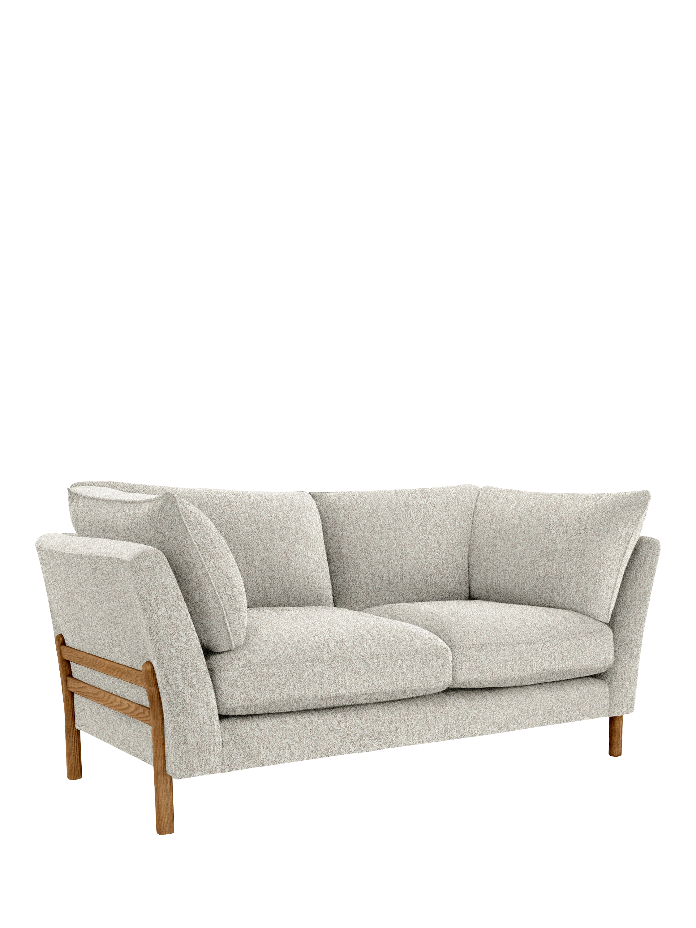 Ellesborough Range, ercol for John Lewis Ellesborough Medium 2 Seater Sofa, Boucle Natural