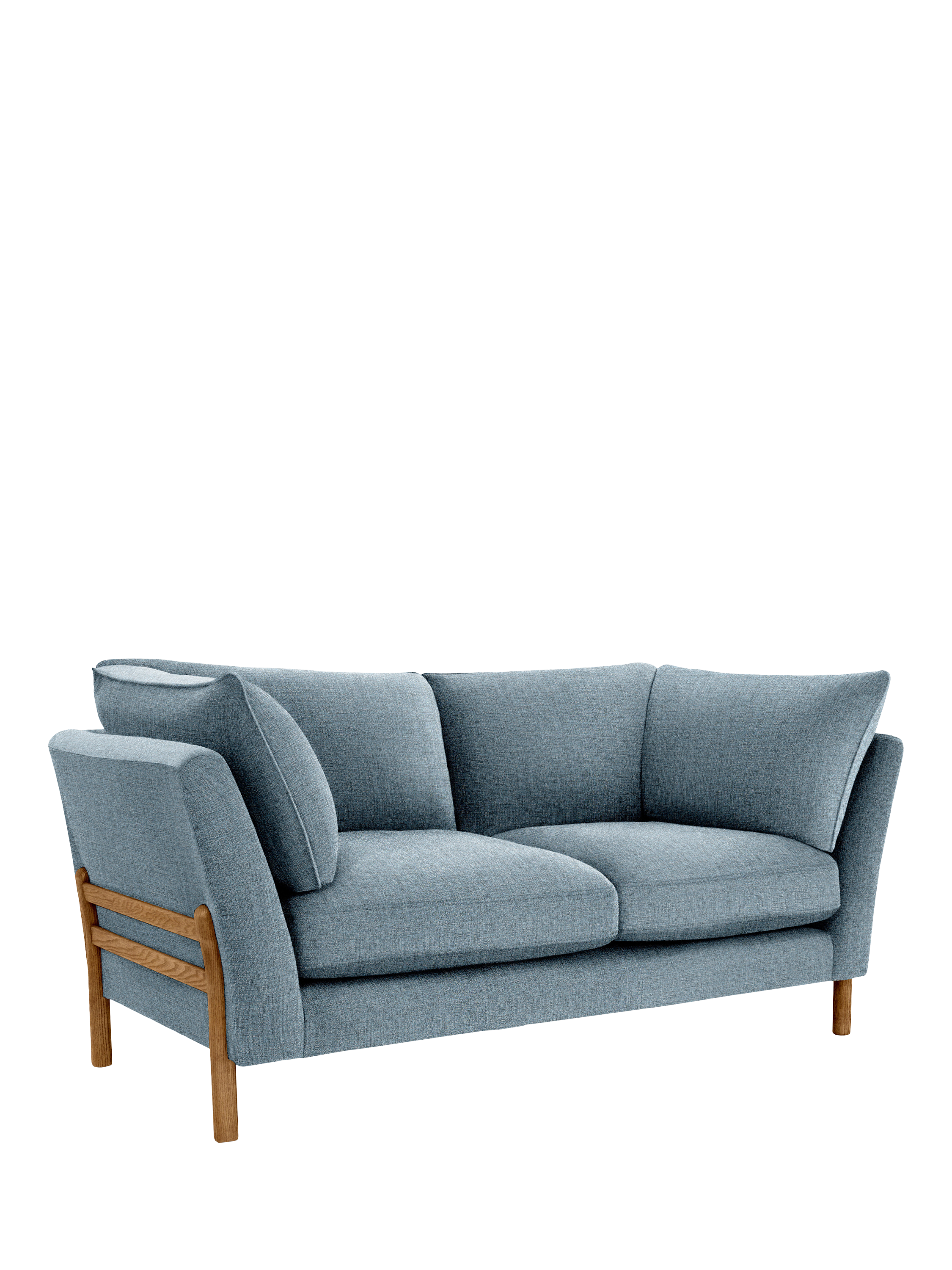 Ellesborough Range, ercol for John Lewis Ellesborough Medium 2 Seater Sofa, Fine Weave Denim