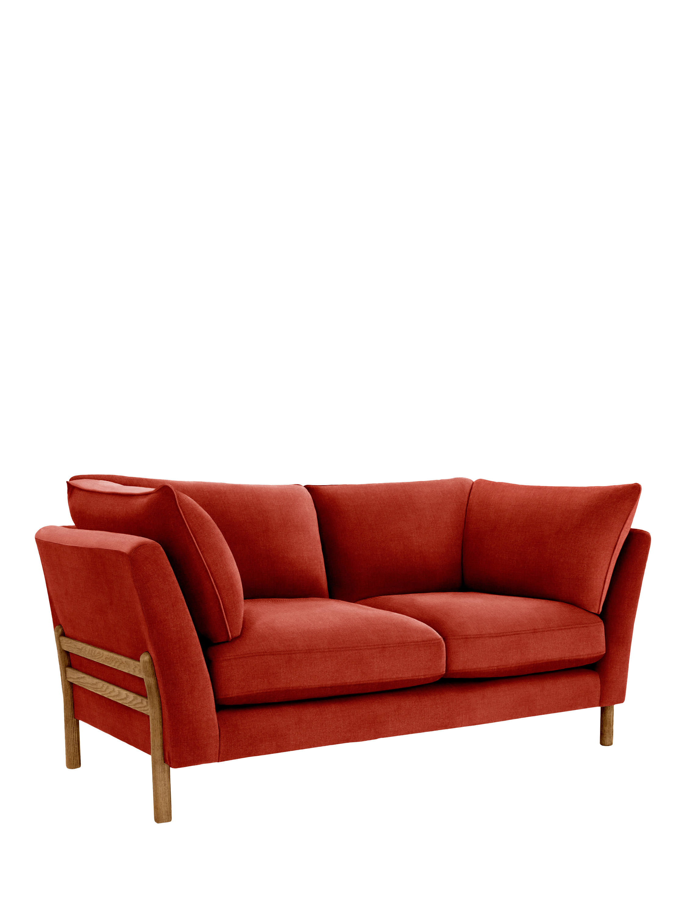 Ellesborough Range, ercol for John Lewis Ellesborough Medium 2 Seater Sofa, Soft Chenille Harissa